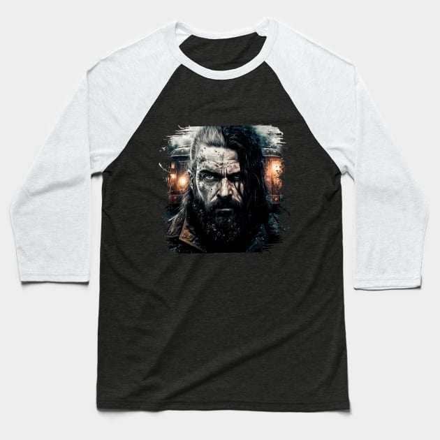 Snowpiercer Man Baseball T-Shirt by edoobix